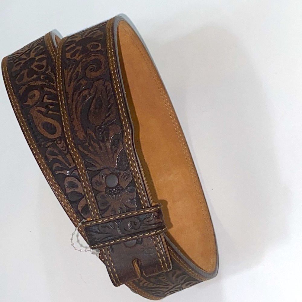 VTG, Justin Boots 1879 125 Years C11878 Handmade Original Men Belt Size 40